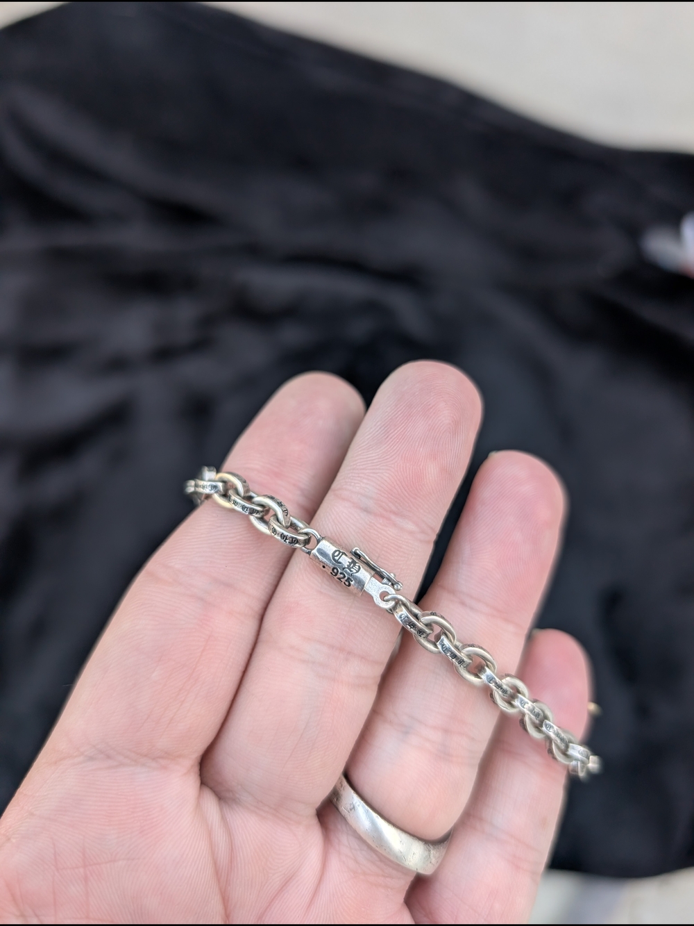 Chrome Hearts Large 925 Silver Dagger Pendant - Picture 7 of 8